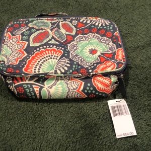 Vera Bradley Large Blush & Brush Makeup Case